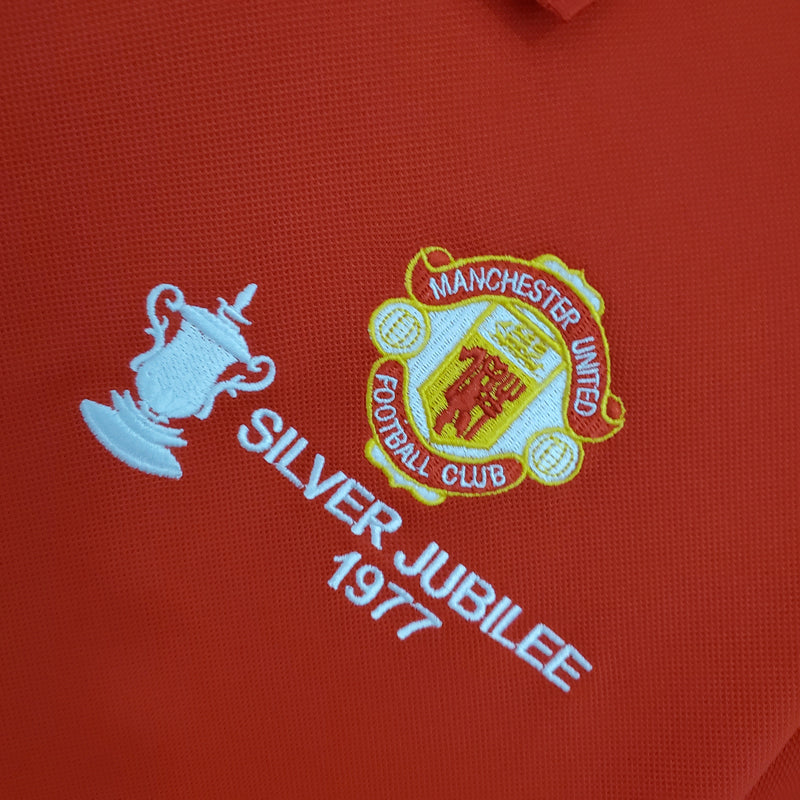CAMISETA MANCHESTER UNITED I 1977 HOMBRE (RETRO)