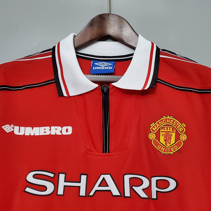 CAMISETA MANCHESTER UNITED I 98/99 HOMBRE (RETRO) MANGA LARGA