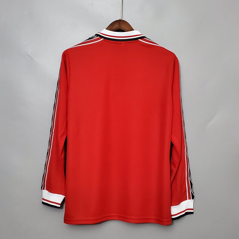 CAMISETA MANCHESTER UNITED I 98/99 HOMBRE (RETRO) MANGA LARGA