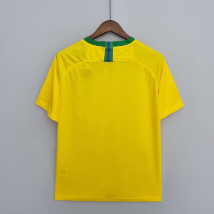 CAMISETA BRASIL I 2018 HOMBRE (RETRO)