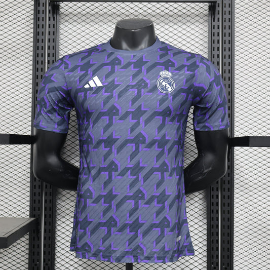 CAMISETA REAL MADRID CALENTAMIENTO II 24/25 HOMBRE (VERSIÓN JUGADOR)