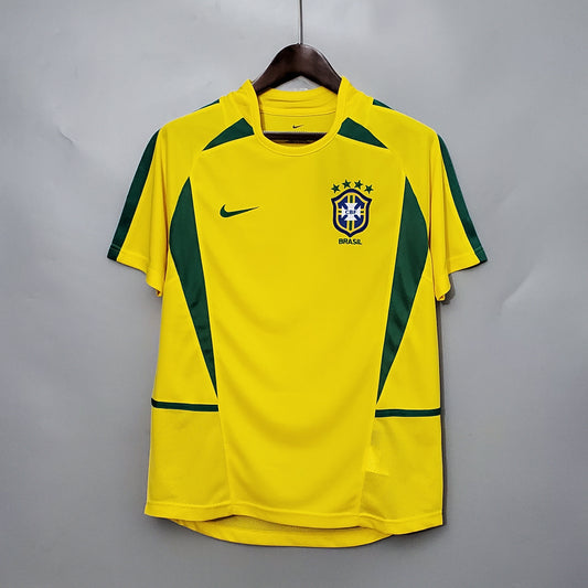 CAMISETA BRASIL I 2002 HOMBRE (RETRO)