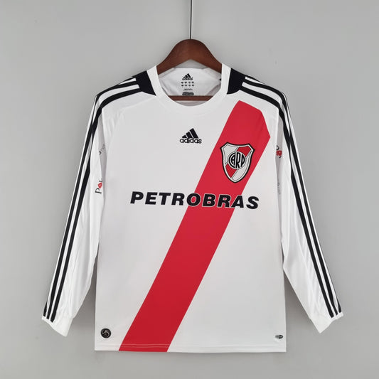 CAMISETA RIVER PLATE I 09/10 HOMBRE (RETRO) MANGA LARGA