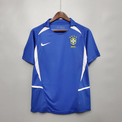 CAMISETA BRASIL II 2002 HOMBRE (RETRO)