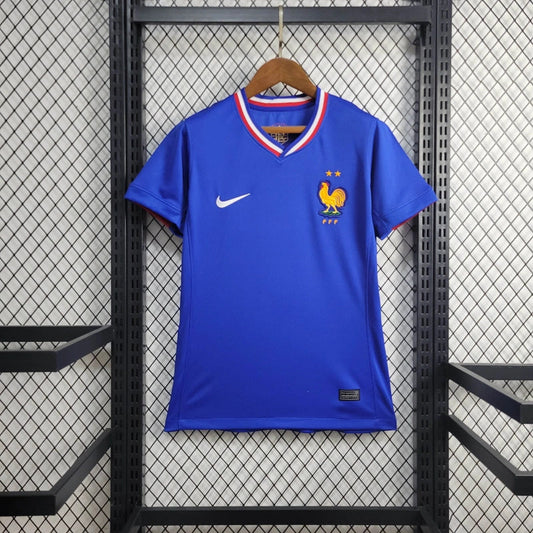CAMISETA FRANCIA EURO I 2024 MUJER