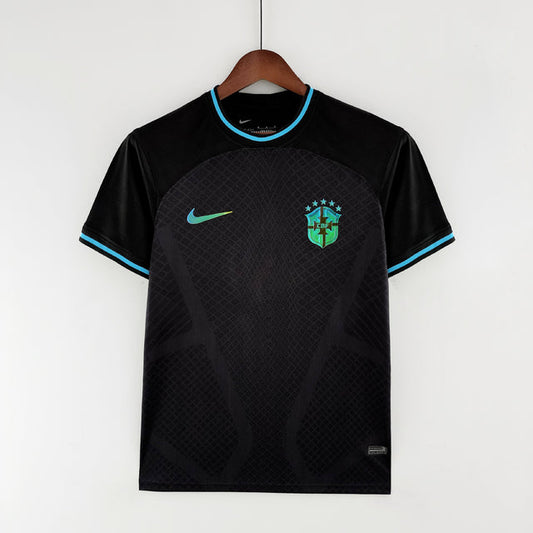 CAMISETA BRASIL EDICIÓN CONCEPTO BLACK 2022 HOMBRE