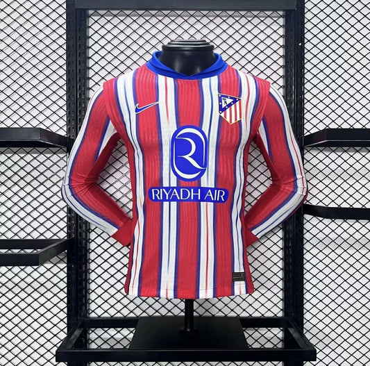 CAMISETA ATLÉTICO DE MADRID I 24/25 HOMBRE (VERSIÓN JUGADOR) MANGA LARGA