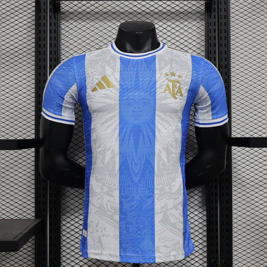 CAMISETA ARGENTINA EDICIÓN ESPECIAL IV 2024 HOMBRE (VERSIÓN JUGADOR)