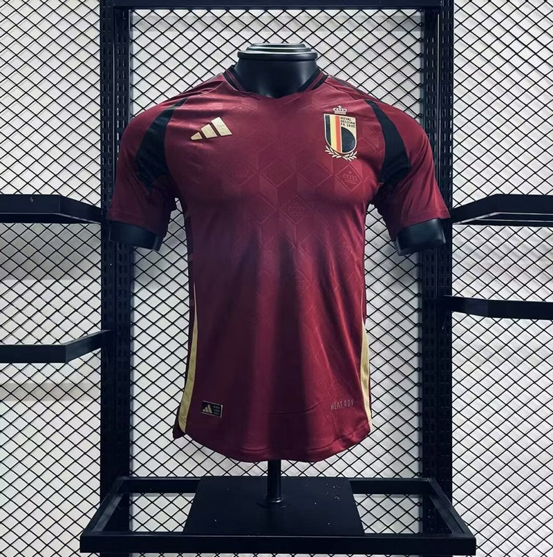 CAMISETA BELGICA EURO I 2024 HOMBRE (VERSIÓN JUGADOR)
