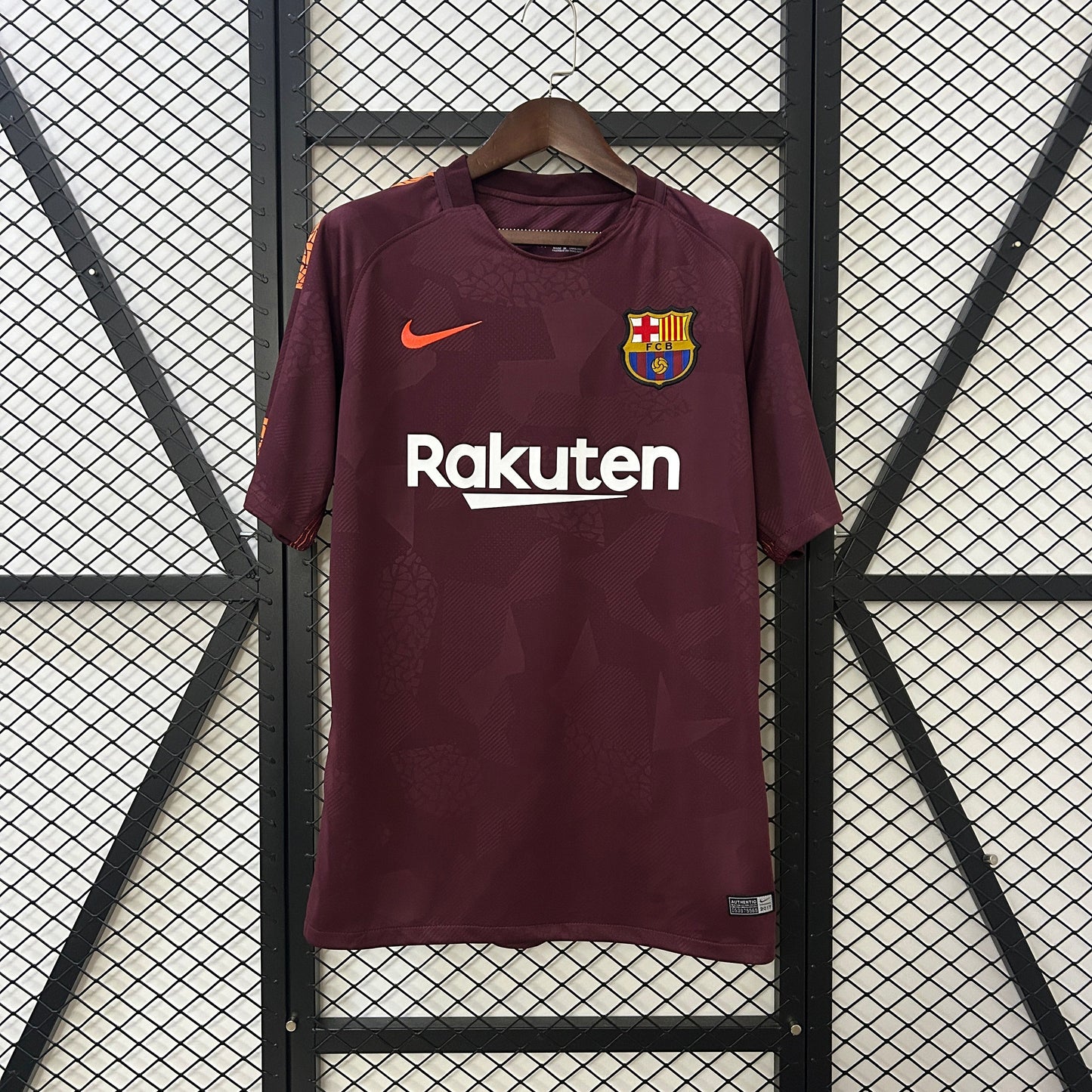 CAMISETA BARCELONA III 17/18 HOMBRE (RETRO)