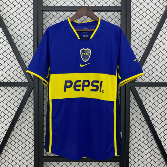 CAMISETA BOCA JUNIORS I 02/03 HOMBRE (RETRO)