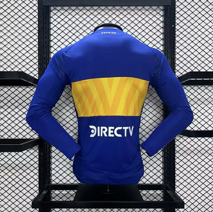 CAMISETA BOCA JUNIORS I 24/25 HOMBRE (VERSIÓN JUGADOR) MANGA LARGA
