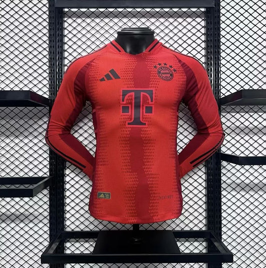 CAMISETA BAYERN MUNICH I 24/25 HOMBRE (VERSIÓN JUGADOR) MANGA LARGA