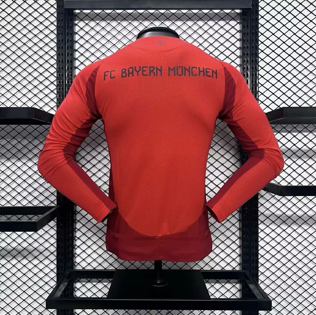 CAMISETA BAYERN MUNICH I 24/25 HOMBRE (VERSIÓN JUGADOR) MANGA LARGA