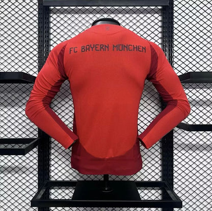 CAMISETA BAYERN MUNICH I 24/25 HOMBRE (VERSIÓN JUGADOR) MANGA LARGA