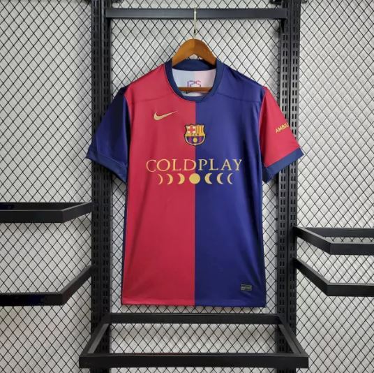 CAMISETA BARCELONA I 24/25 VERSIÓN LIMITDA COLDPLAY HOMBRE