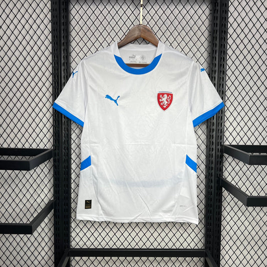 CAMISETA REPUBLICA TCHECA  EURO II 2024 HOMBRE
