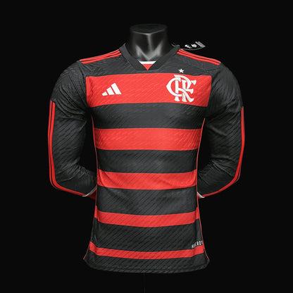 CAMISETA FLAMENGO I 24/25 HOMBRE (VERSIÓN JUGADOR) MANGA LARGA