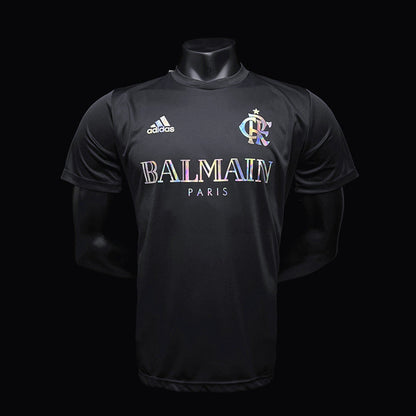 CAMISETA FLAMENGO EDICIÓN LIMITADA BALMAIN PARIS BLACK 24/25 HOMBRE (VERSIÓN JUGADOR)