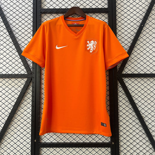 CAMISETA HOLANDA I 2014 HOMBRE (RETRO)
