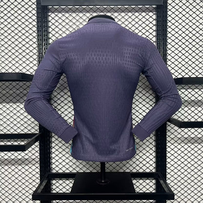 CAMISETA INGLATERRA EURO II 2024 HOMBRE (VERSIÓN JUGADOR) MANGA LARGA