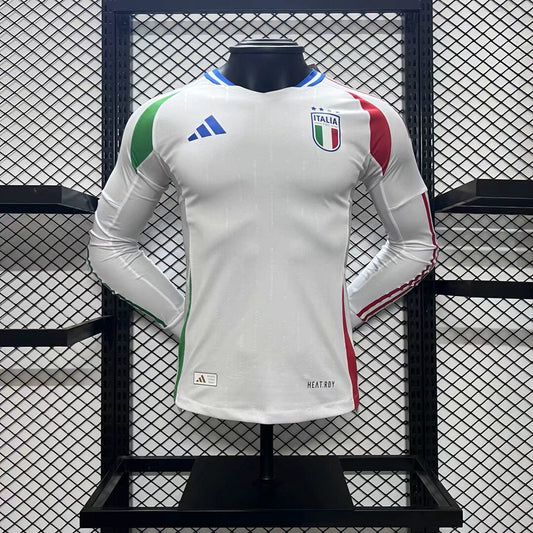 CAMISETA ITÁLIA EURO II 2024 HOMBRE (VERSIÓN JUGADOR) MANGA LARGA