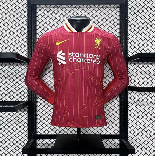 CAMISETA LIVERPOOL I 24/25 HOMBRE (VERSIÓN JUGADOR) MANGA LARGA