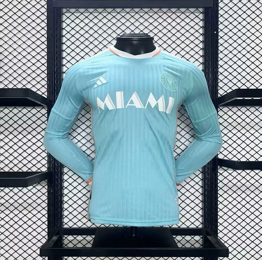 CAMISETA INTER MIAMI III 24/25 HOMBRE (VERSIÓN JUGADOR) MANGA LARGA