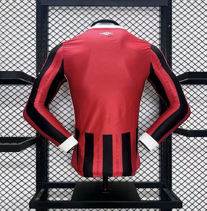 CAMISETA MILAN I 24/25 HOMBRE (VERSIÓN JUGADOR) MANGA LARGA