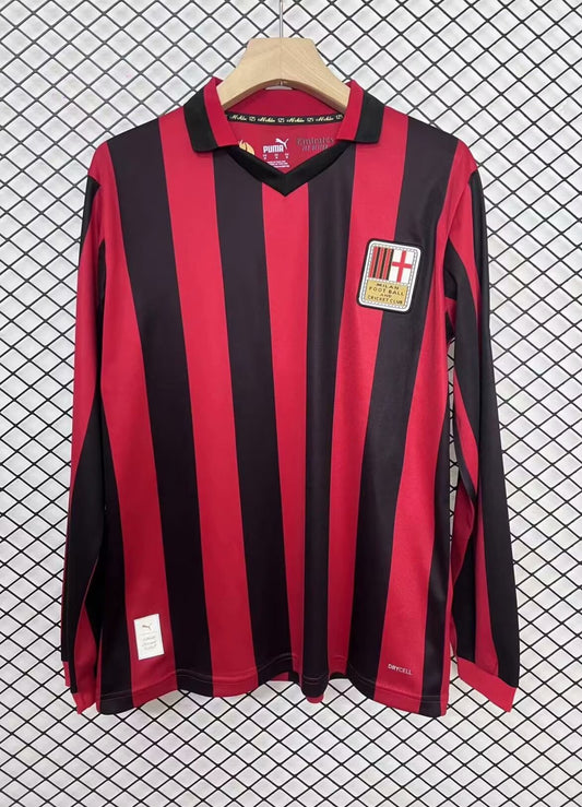 CAMISETA MILAN EDICIÓN ANIVERSARIO 125° 24/25 HOMBRE (MANGA LARGA)