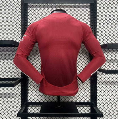 CAMISETA MANCHESTER UNITED I 24/25 HOMBRE (VERSIÓN JUGADOR) MANGA LARGA