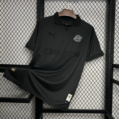 CAMISETA OLYMPIQUE DE MARSEILLE EDICIÓN ESPECIAL 125° AÑOS BLACK 24/25 HOMBRE