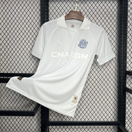 CAMISETA OLYMPIQUE DE MARSEILLE EDICIÓN ESPECIAL 125° AÑOS WHITE 24/25 HOMBRE