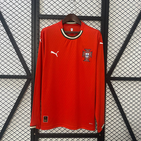 CAMISETA PORTUGAL I 2O25 HOMBRE (MANGA LARGA)
