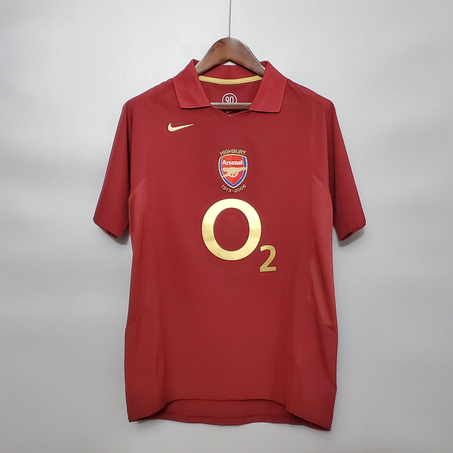 CAMISETA ARSENAL II 05/06 HOMBRE (RETRO)