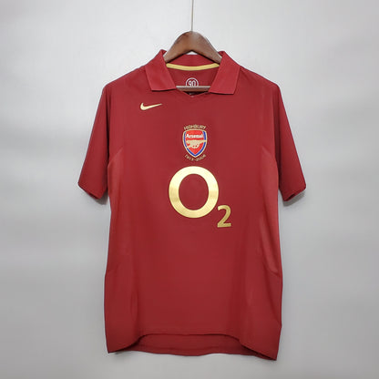 CAMISETA ARSENAL II 05/06 HOMBRE (RETRO)
