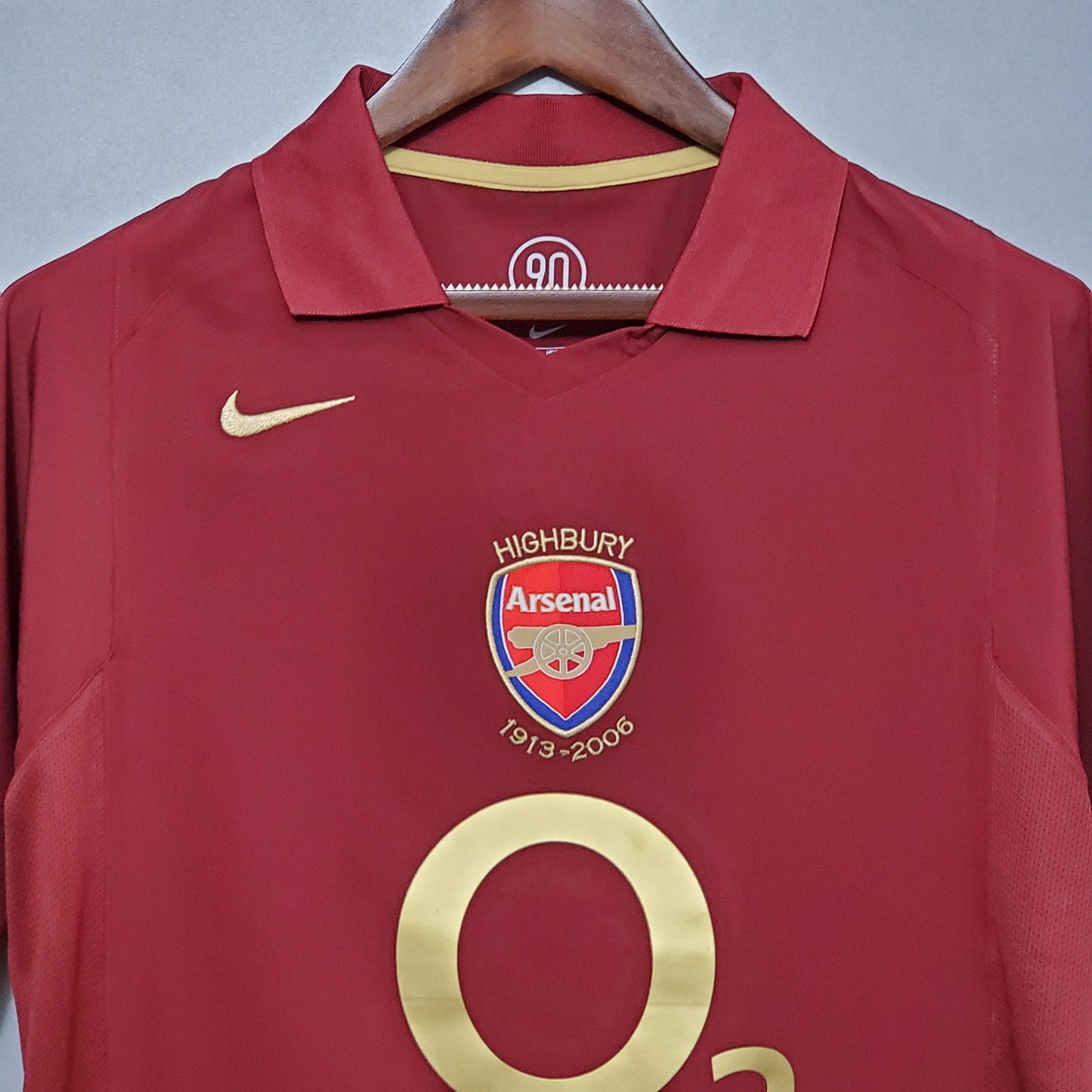 CAMISETA ARSENAL II 05/06 HOMBRE (RETRO)