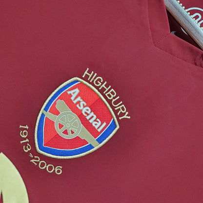 CAMISETA ARSENAL II 05/06 HOMBRE (RETRO)