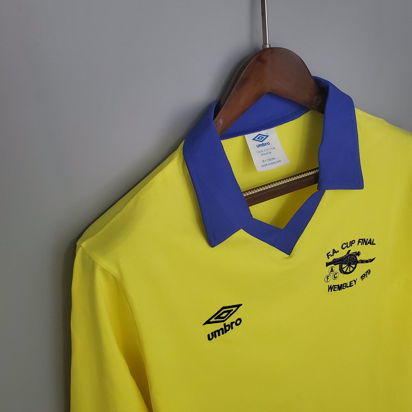 CAMISETA ARSENAL I 71/79 HOMBRE (RETRO) MANGA LARGA