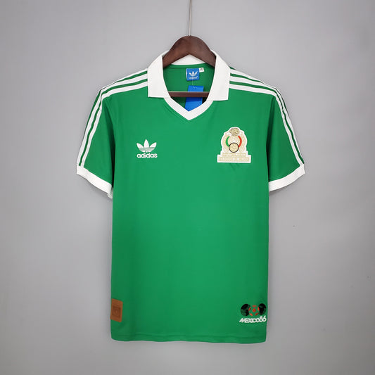CAMISETA MEXICO I 86/87 HOMBRE (RETRO)