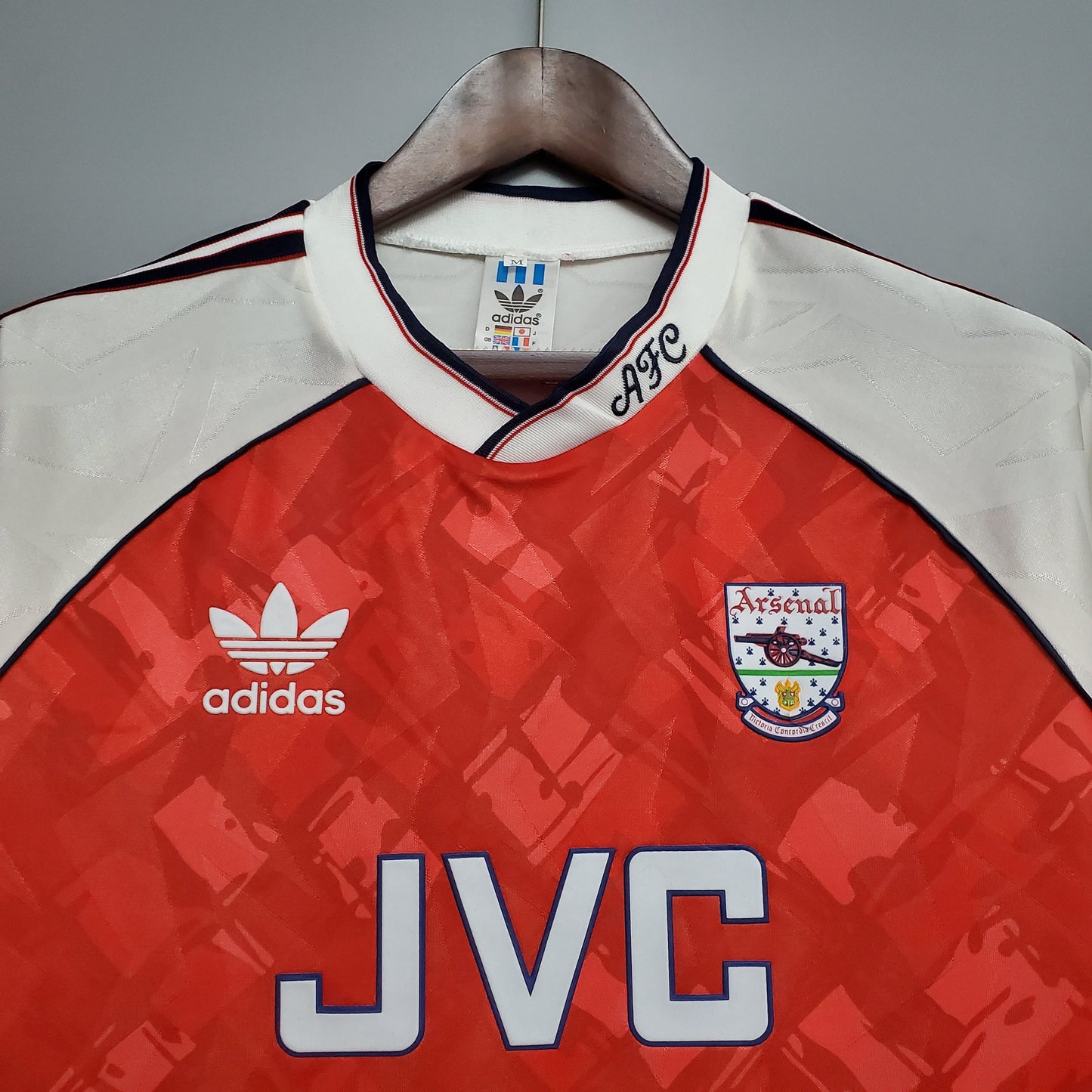CAMISETA ARSENAL I 90/92 HOMBRE (RETRO)