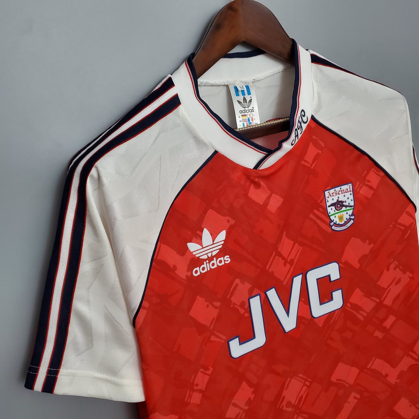 CAMISETA ARSENAL I 90/92 HOMBRE (RETRO)