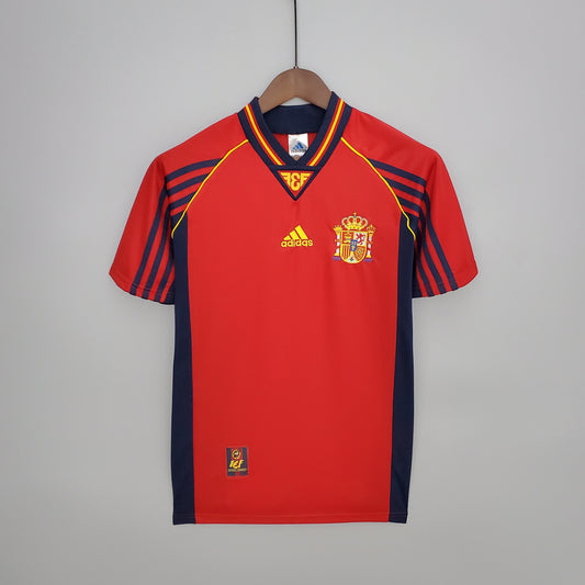 CAMISETA ESPAÑA l 1998 HOMBRE (RETRO)