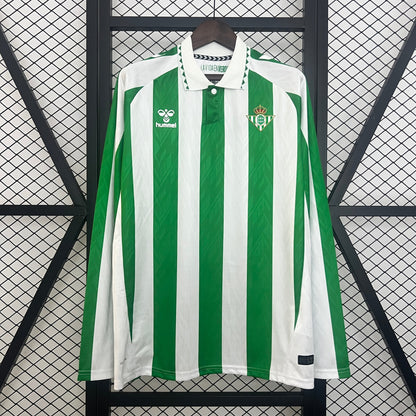 CAMISETA REAL BETIS I 24/25 HOMBRE (MANGA LARGA)