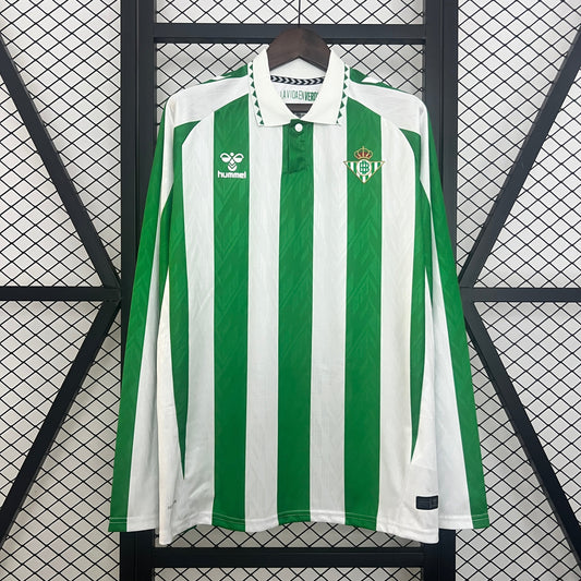 CAMISETA REAL BETIS I 24/25 HOMBRE (MANGA LARGA)