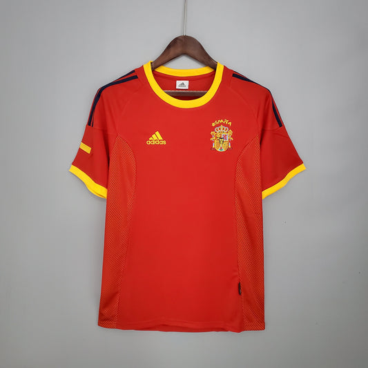 CAMISETA ESPAÑA I 2002 HOMBRE (RETRO)