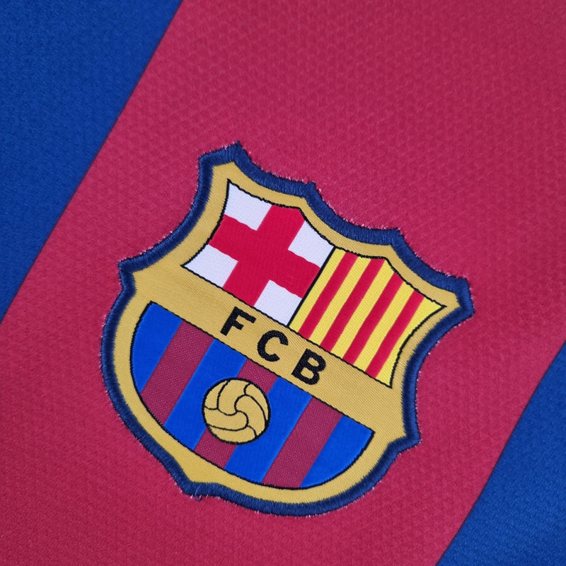 CAMISETA BARCELONA I 10/11 HOMBRE (RETRO) MANGA LARGA